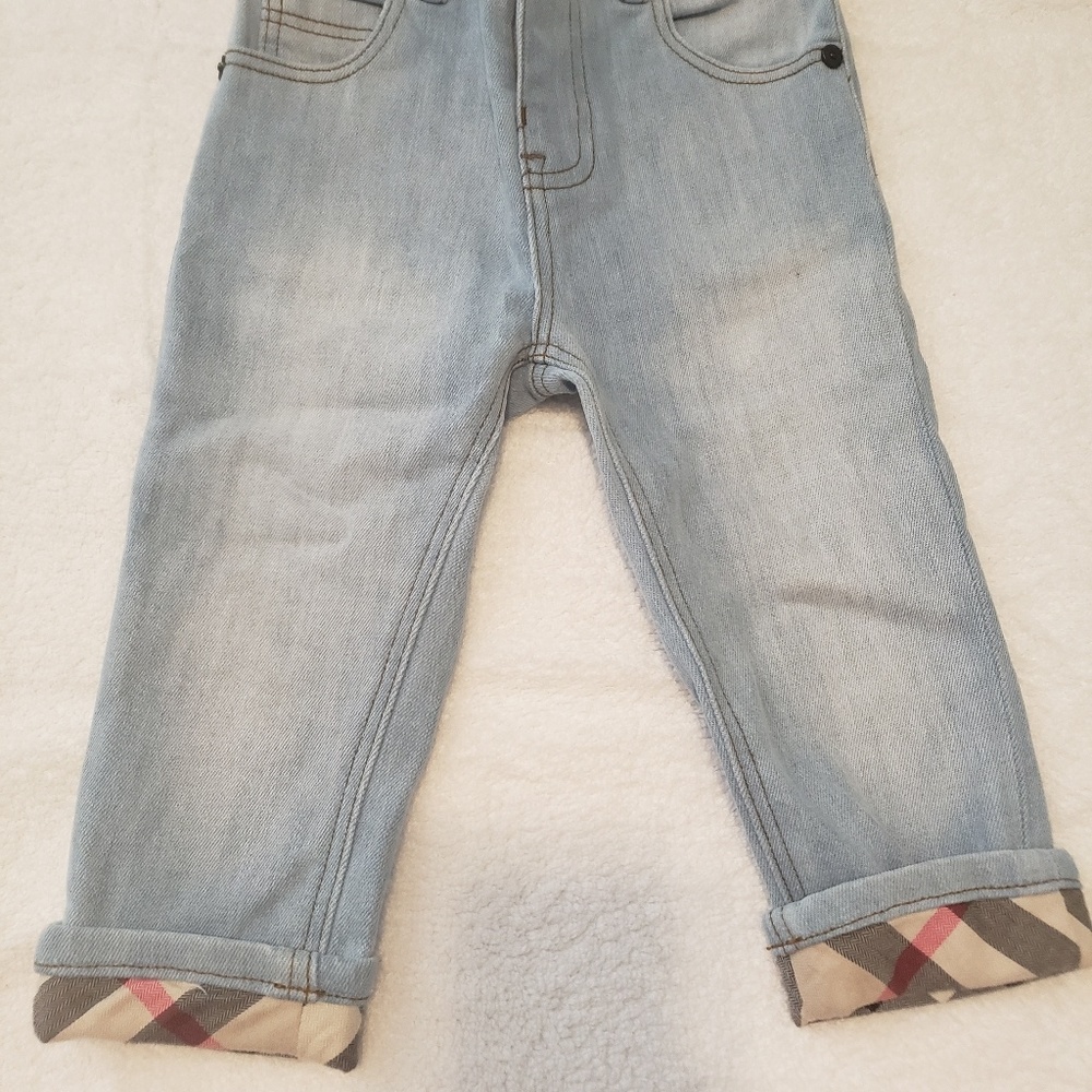 Burberry Baby light blue Jean's